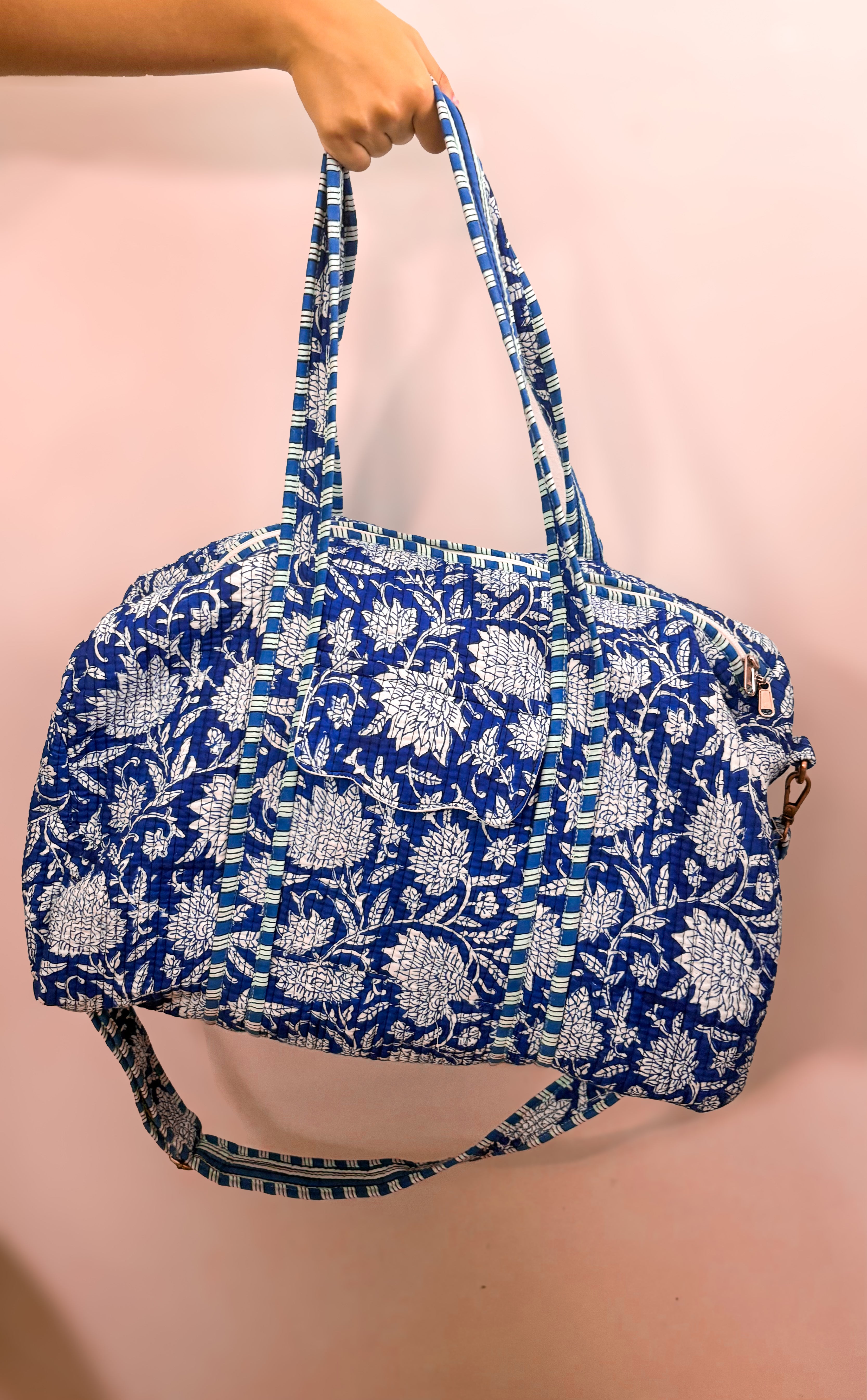 Victoria Quilted Duffel Bag