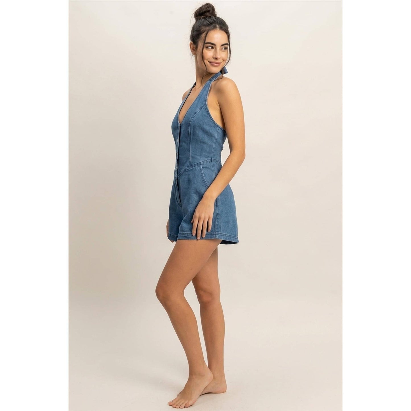 Summer Muse Halter Romper