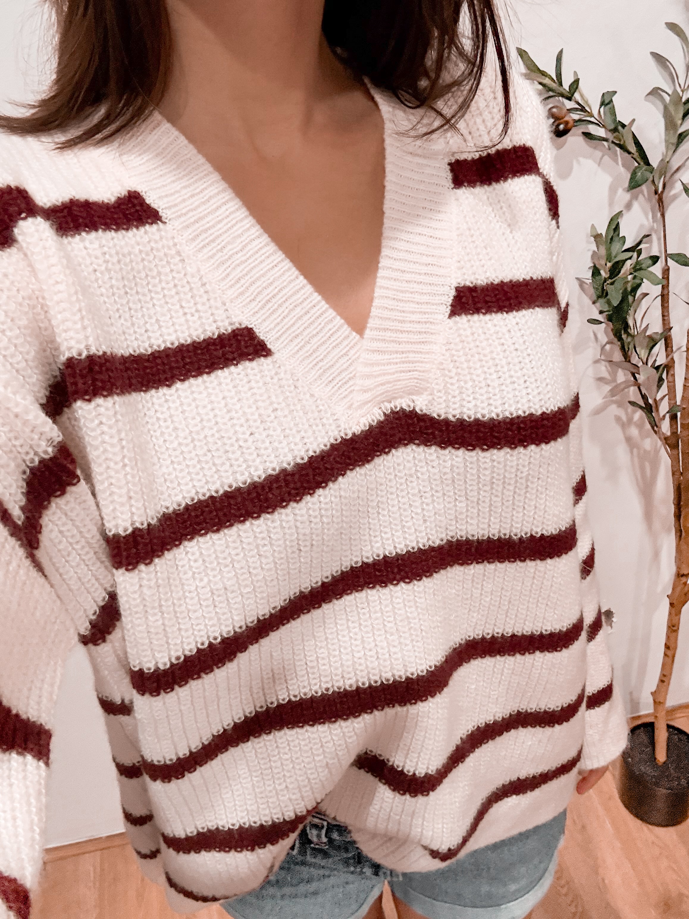 Serena Stripe Sweater
