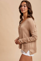 Autumn Latte Henley