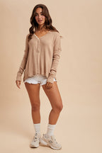 Autumn Latte Henley