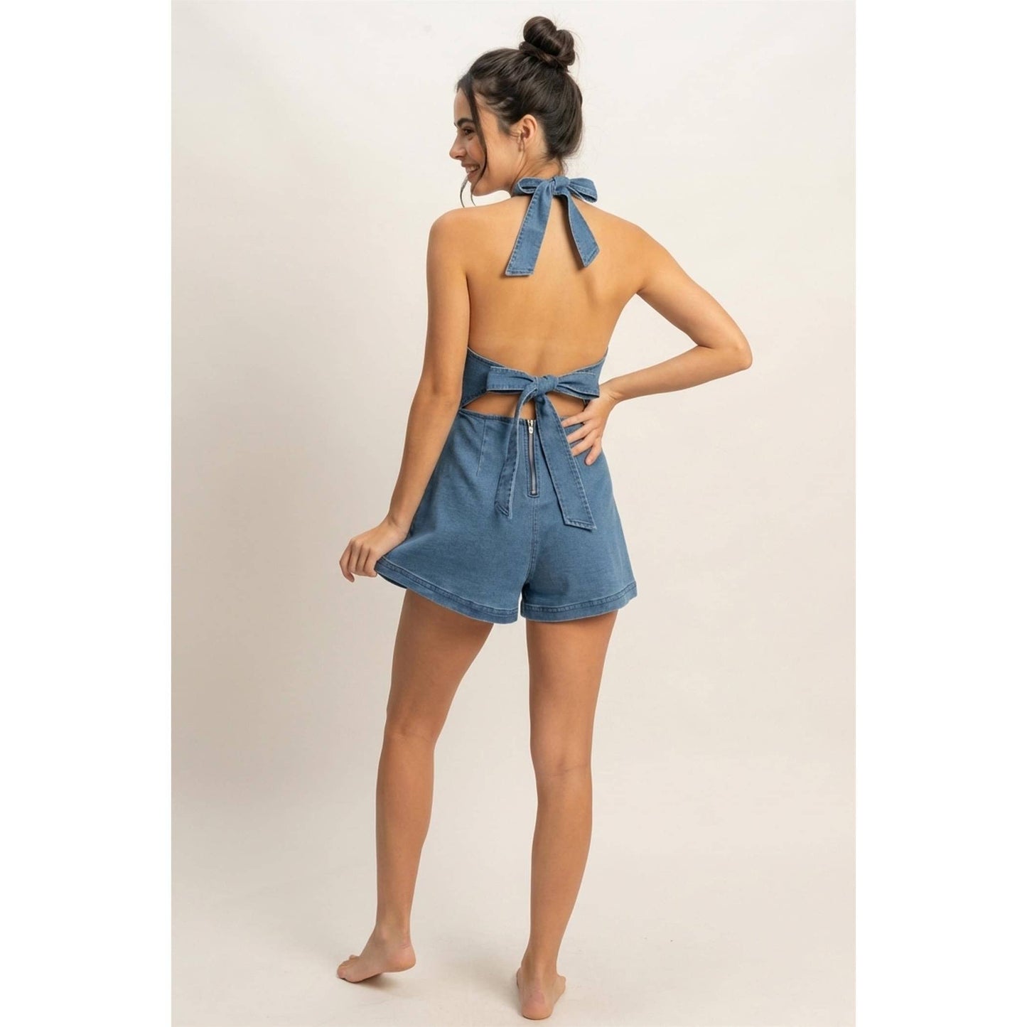 Summer Muse Halter Romper