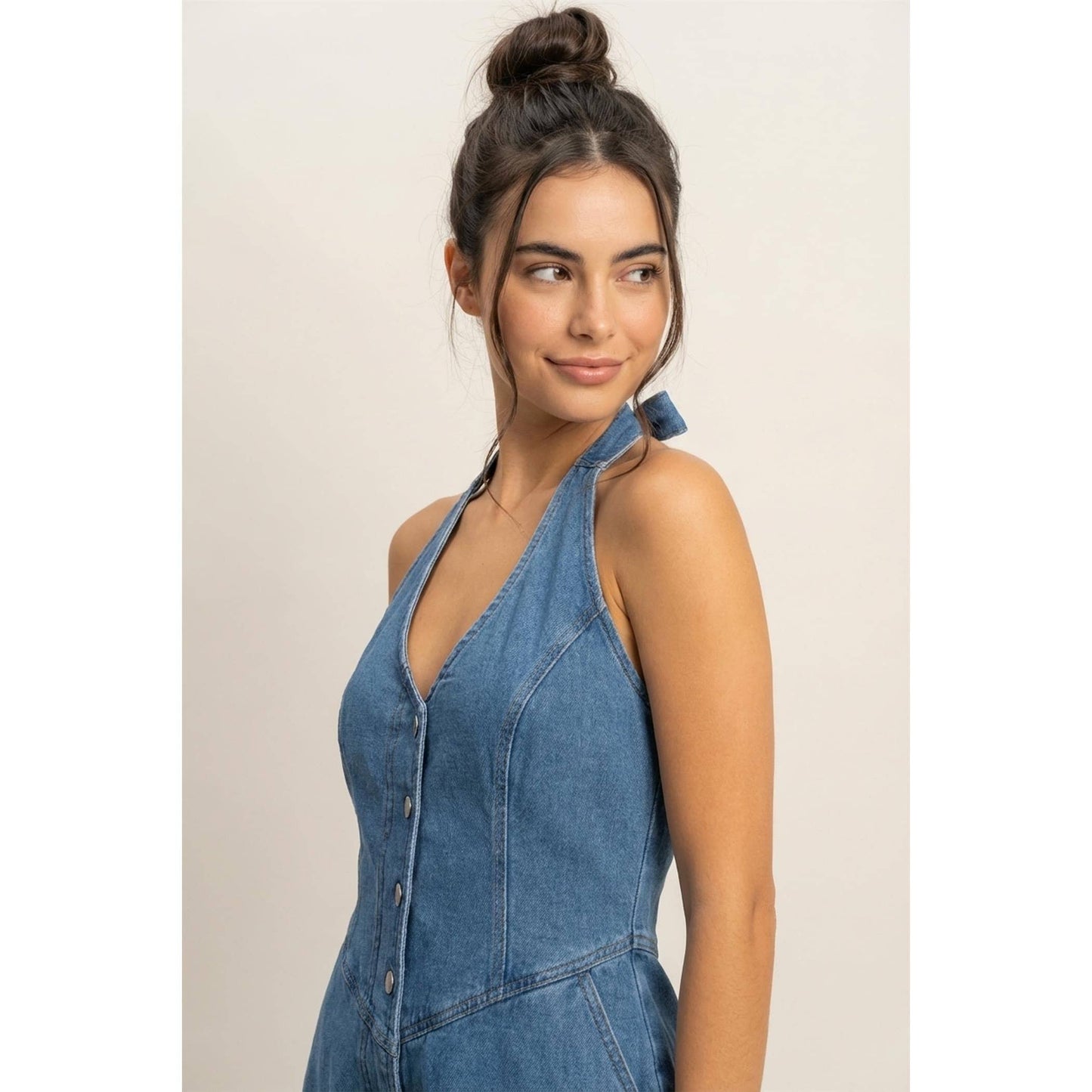 Summer Muse Halter Romper