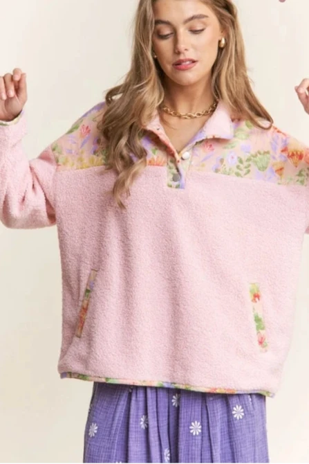 Aimee Floral Sweater