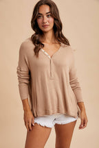 Autumn Latte Henley