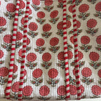 Poppy Quilted Tote Bag