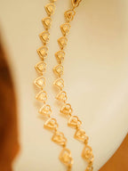 Agathe Dainty Heart Choker - Rose & Olivia Boutique