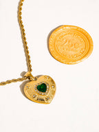 Akira Heart Necklace - Rose & Olivia Boutique