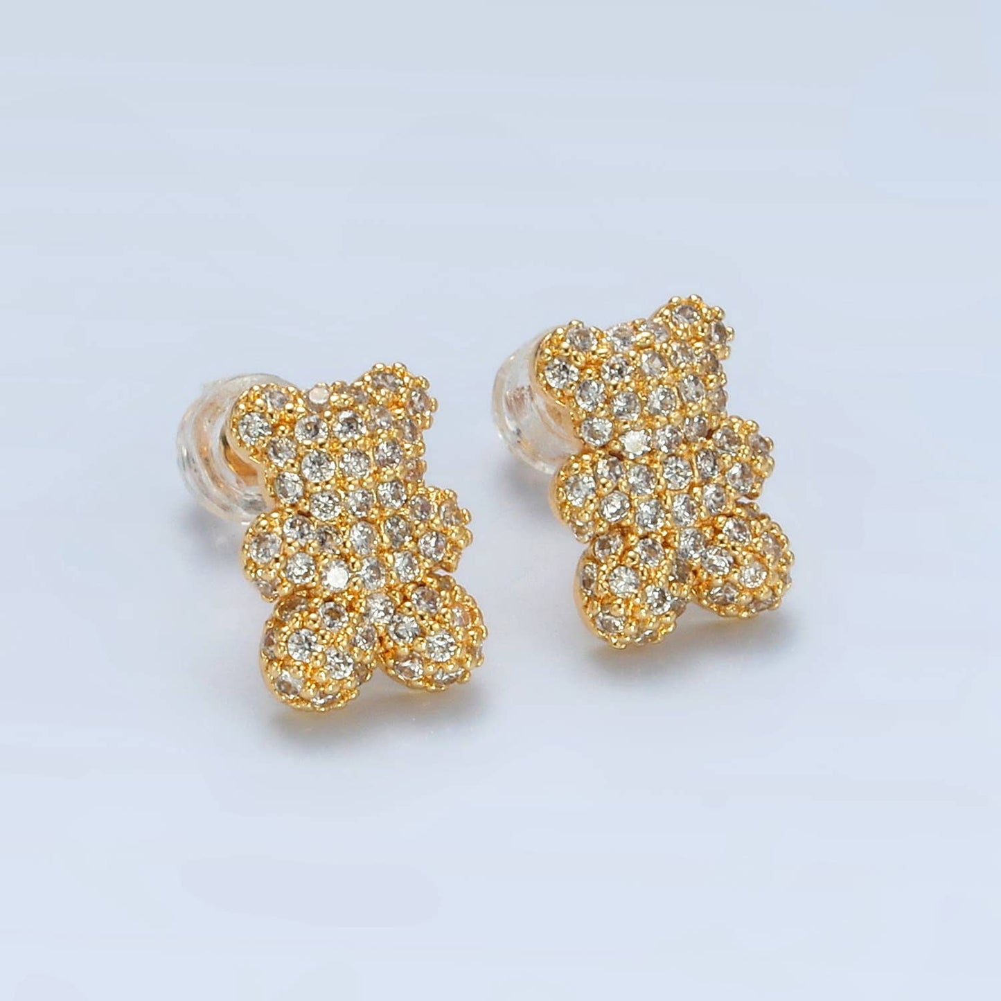 Teddy Bear Stud Earring