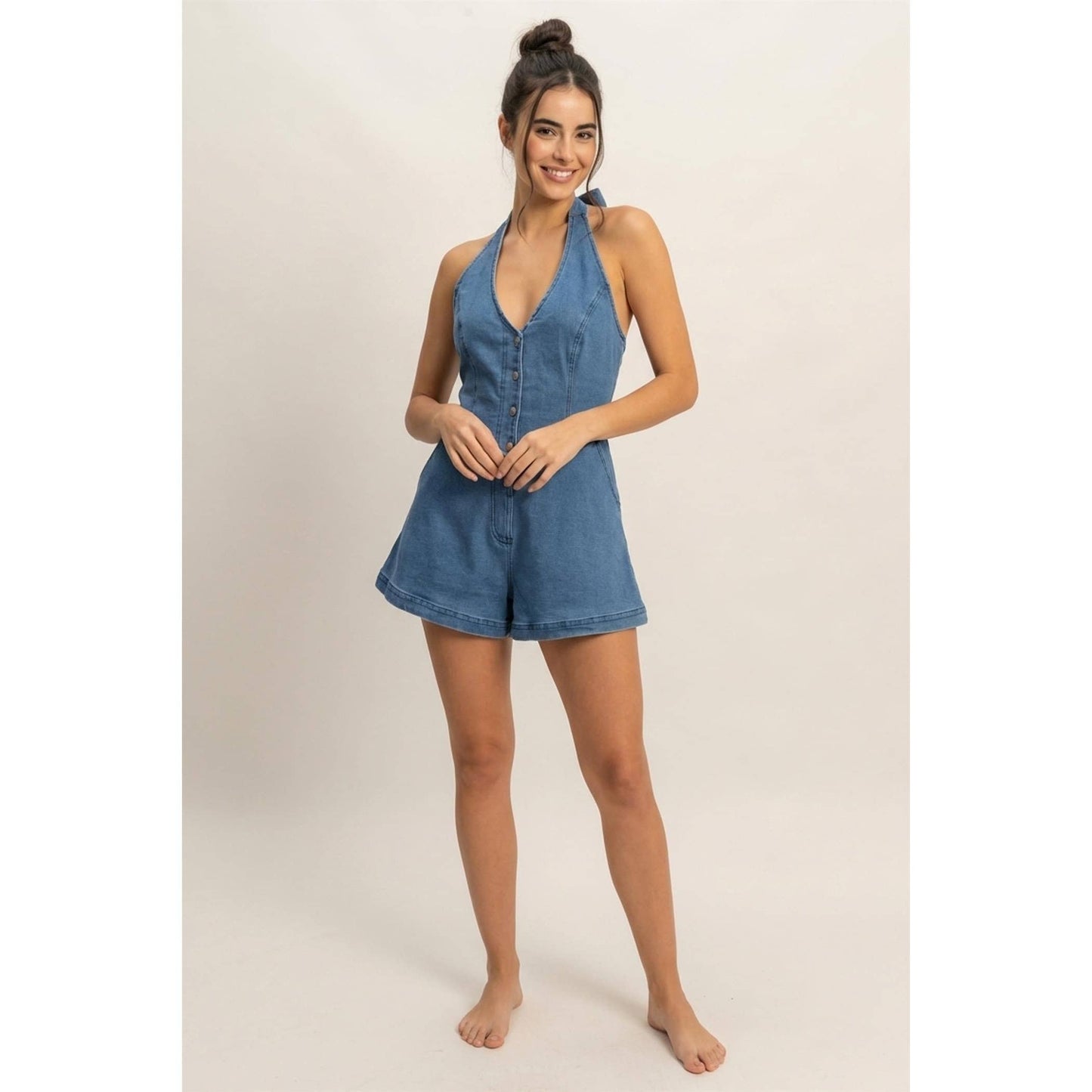 Summer Muse Halter Romper