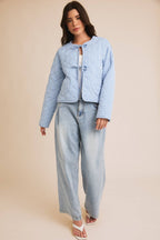 Berry Cute Valentine Quilted Jacket - Rose & Olivia Boutique