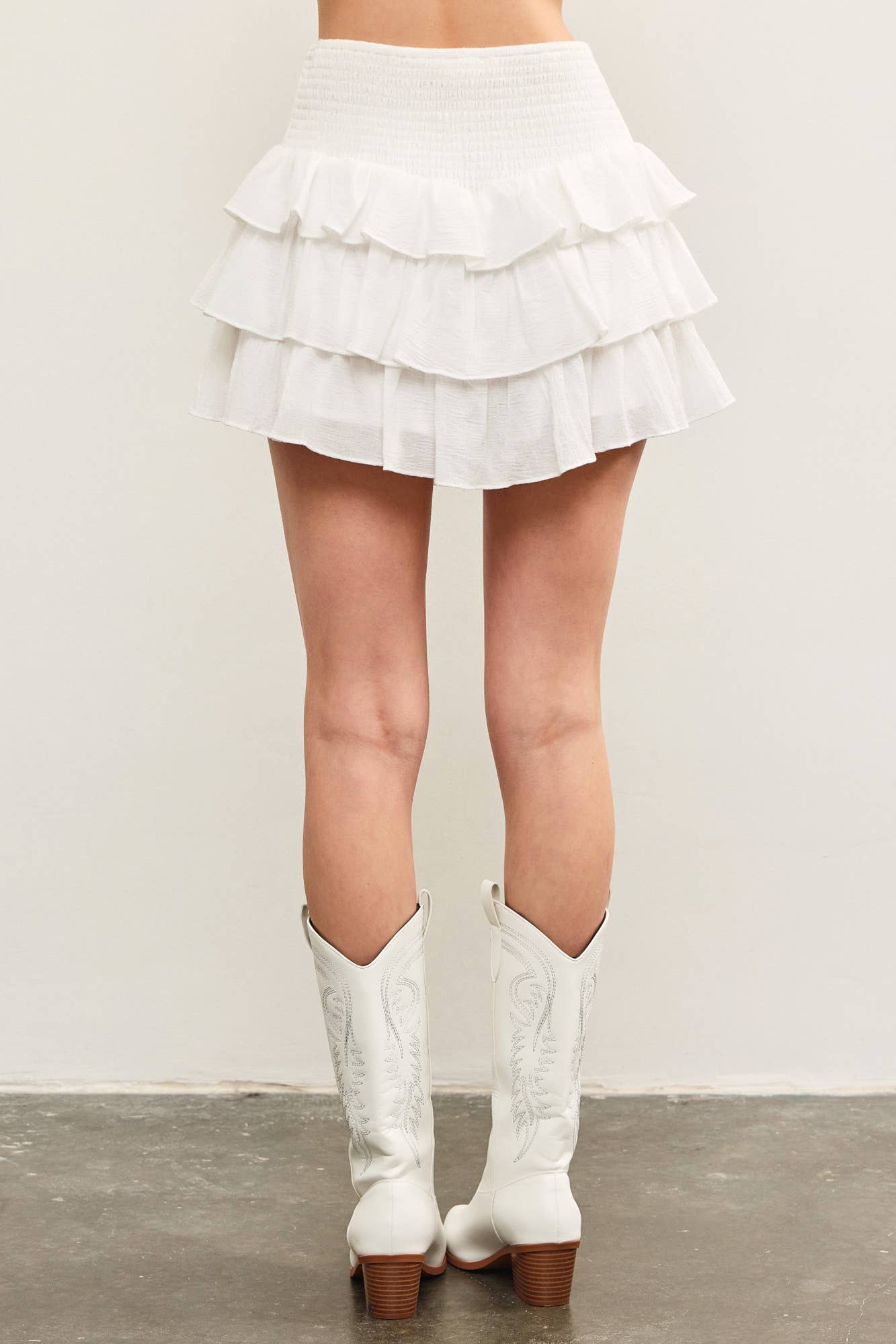 Bonnie Ruffle Skort - Rose & Olivia Boutique