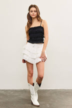 Bonnie Ruffle Skort - Rose & Olivia Boutique