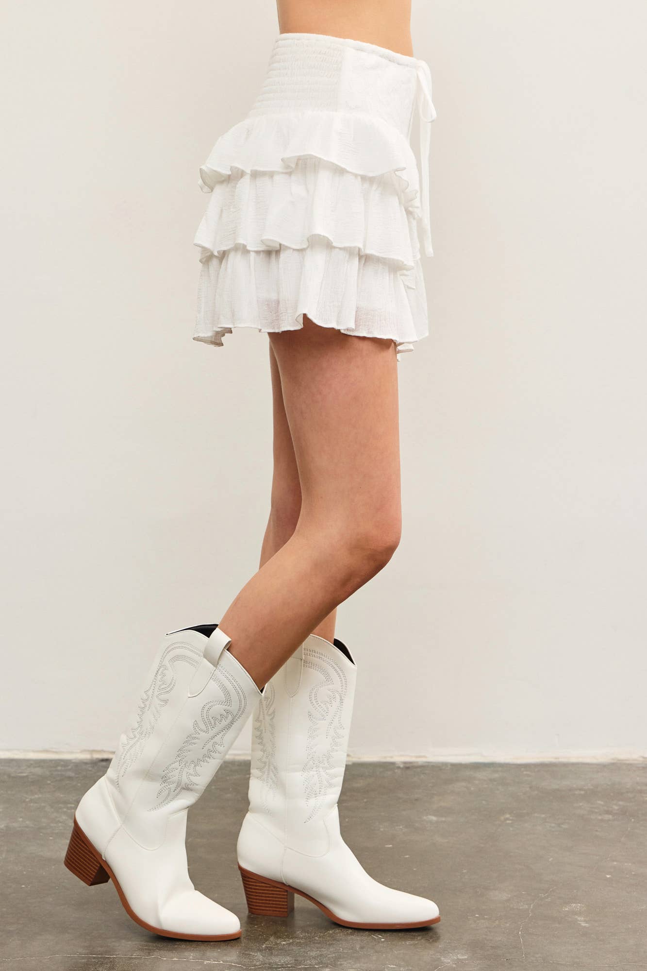 Bonnie Ruffle Skort - Rose & Olivia Boutique