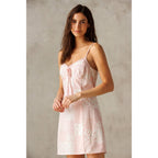 Cecilia Patchwork Mini Dress - Rose & Olivia Boutique