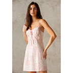 Cecilia Patchwork Mini Dress - Rose & Olivia Boutique