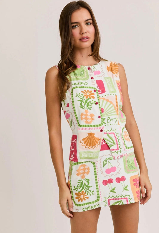 Cheri Skirt - Rose & Olivia Boutique