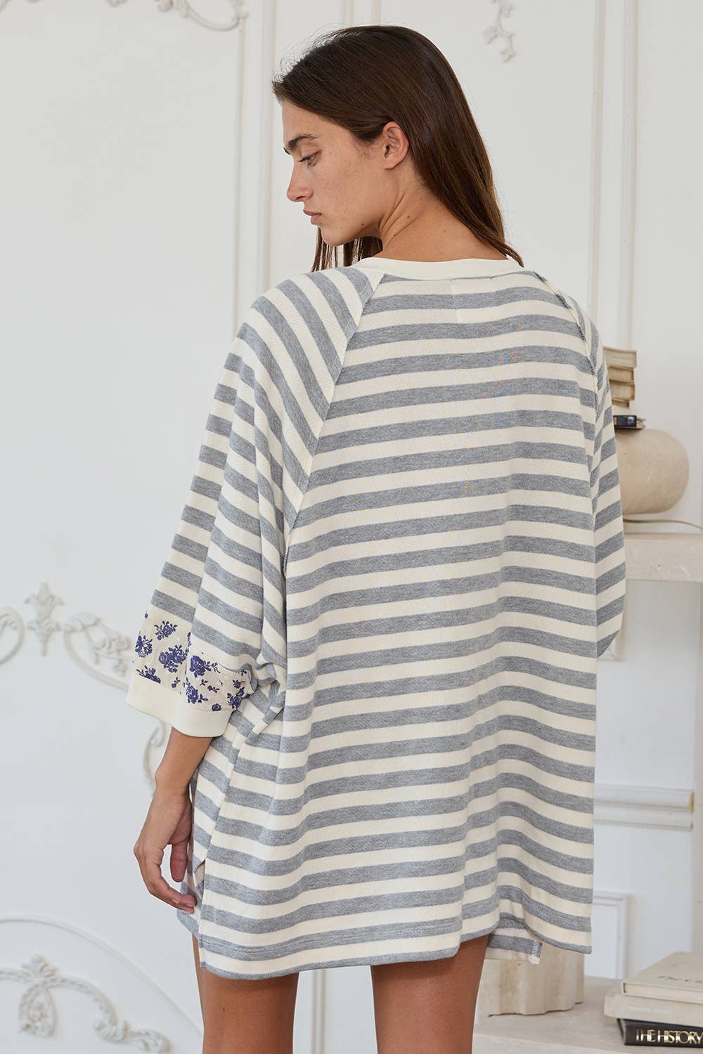 Coastal Stripes Tunic Top - Rose & Olivia Boutique