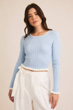 Dreamy Cupid Blues Top - Rose & Olivia Boutique