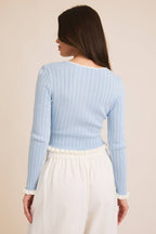 Dreamy Cupid Blues Top - Rose & Olivia Boutique