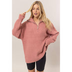 Dusty Rose Sweater - Rose & Olivia Boutique