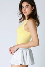 Glow Essentials Top - Pale Lemon - Rose & Olivia Boutique