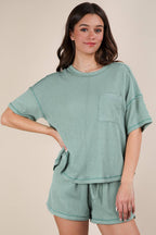 Jiana Comfort Set - Sage - Rose & Olivia Boutique