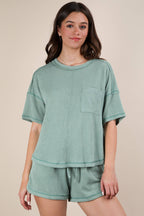 Jiana Comfort Set - Sage - Rose & Olivia Boutique