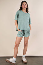 Jiana Comfort Set - Sage - Rose & Olivia Boutique