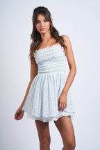 Lana Rose Mini Dress - Rose & Olivia Boutique