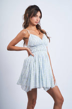 Petal Kiss Mini Dress - Rose & Olivia Boutique