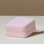 Pink Bow Monogram Print Jewelry Box - Rose & Olivia Boutique