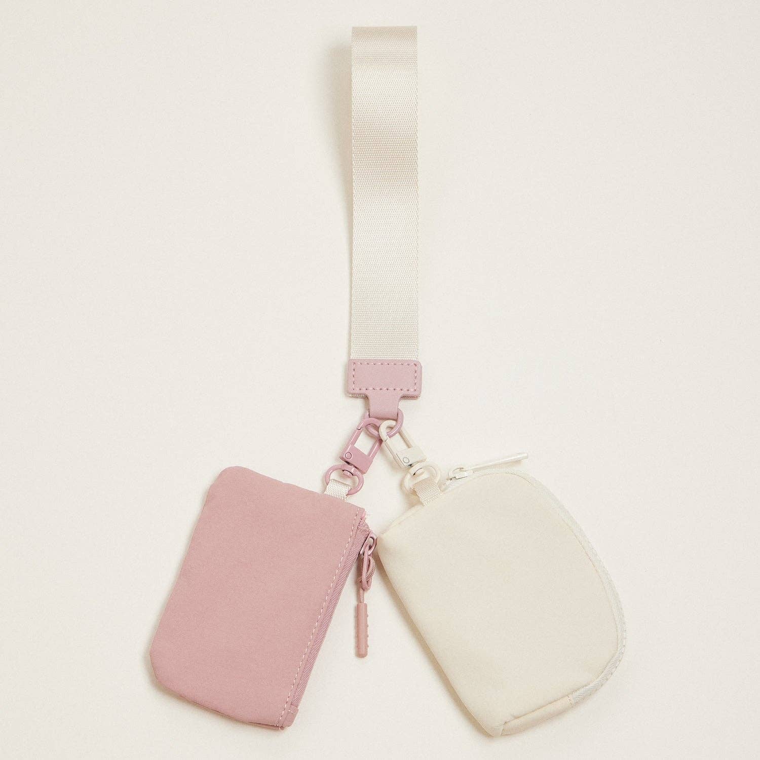 Pink Coin Purse Key Chain Wristlet - Rose & Olivia Boutique