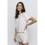 Rose Bouquet Ribbed Lounge Set - Rose & Olivia Boutique