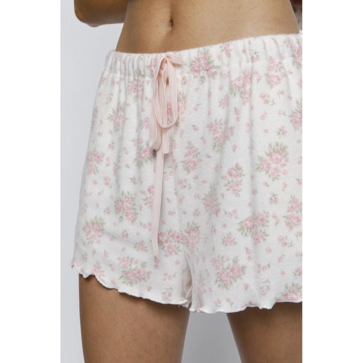 Rose Bouquet Ribbed Lounge Set - Rose & Olivia Boutique