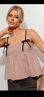Scarlett peplum top - Rose & Olivia Boutique