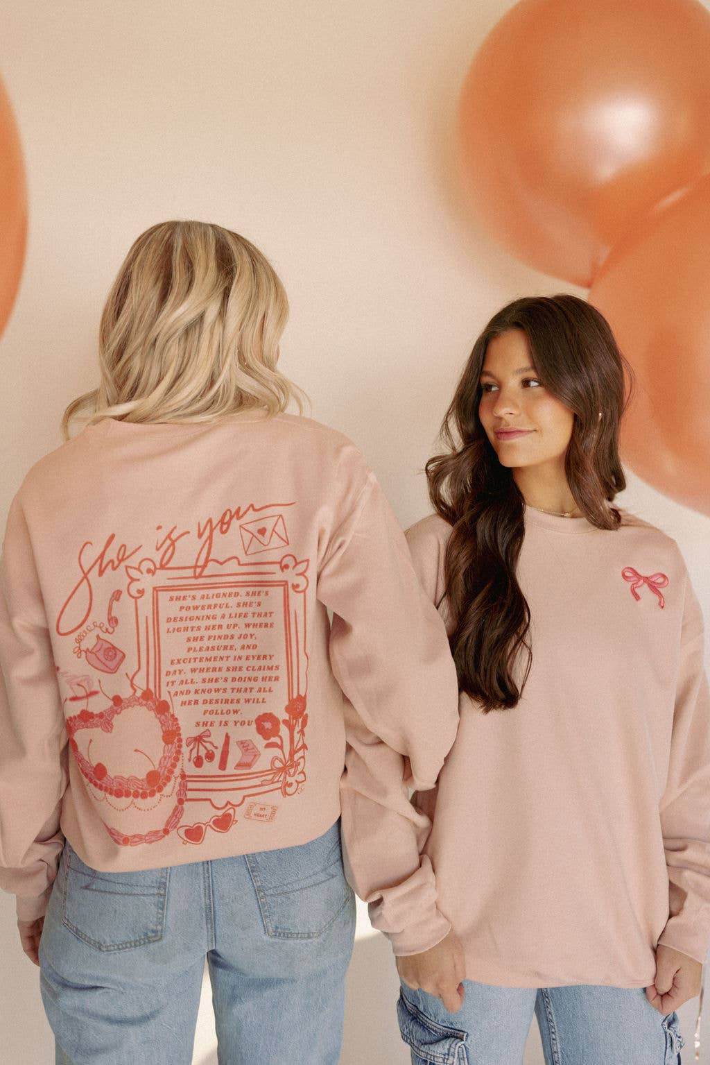 She is You Sweatshirt - Rose & Olivia Boutique