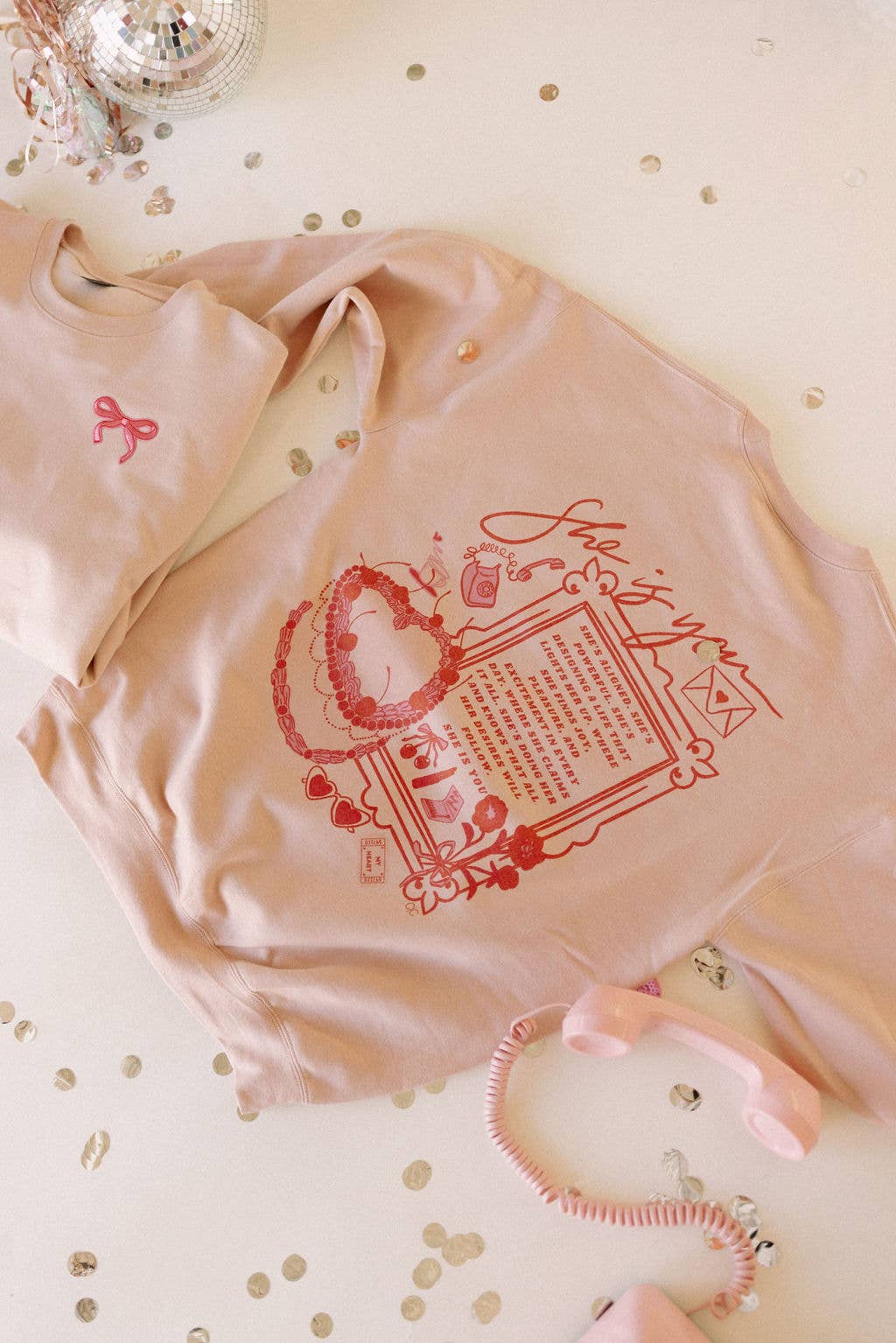 She is You Sweatshirt - Rose & Olivia Boutique