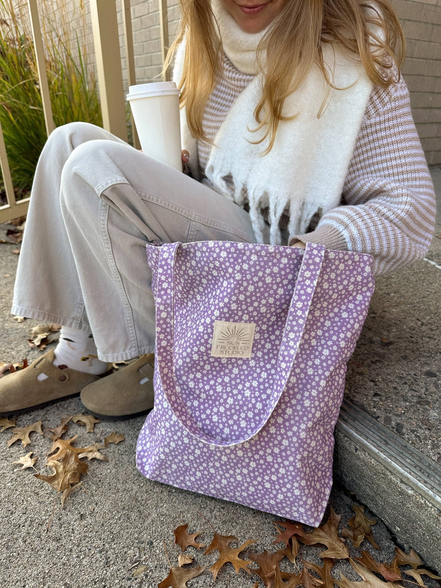Sugar Plum Tote Bag - Rose & Olivia Boutique