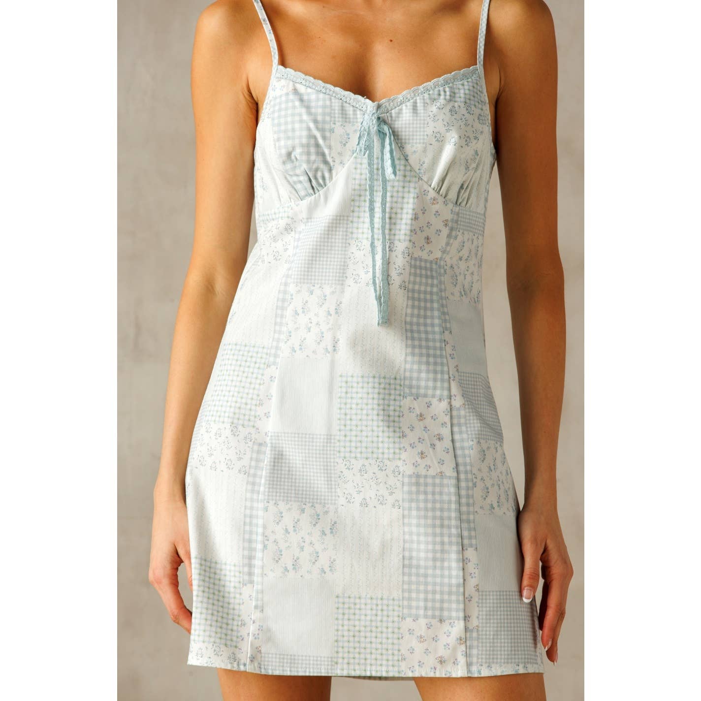 Sweet Meadow Patchwork Dress - Rose & Olivia Boutique