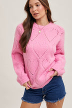 Sweetheart Sweater - Rose & Olivia Boutique