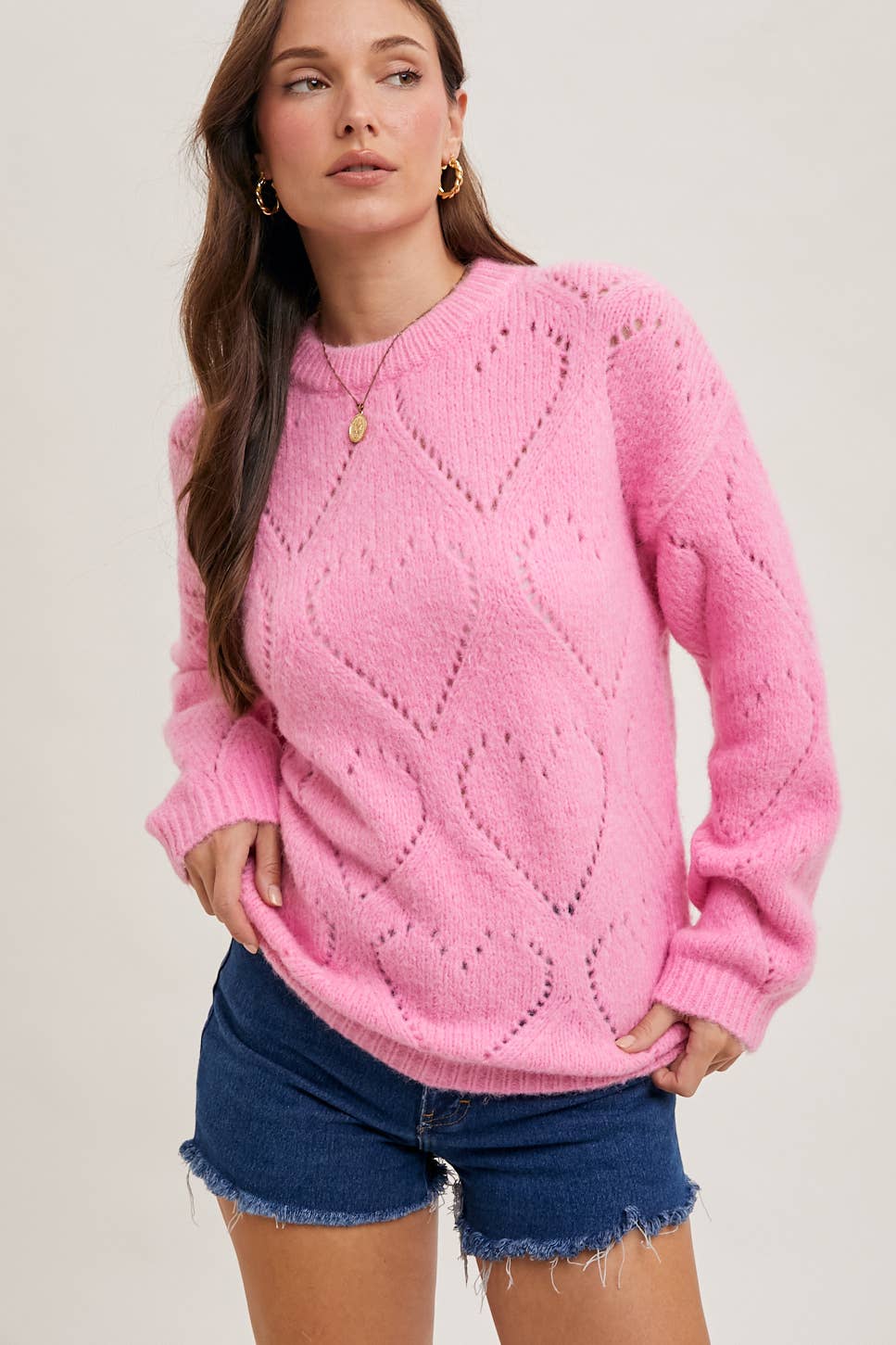 Sweetheart Sweater - Rose & Olivia Boutique