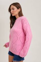 Sweetheart Sweater - Rose & Olivia Boutique