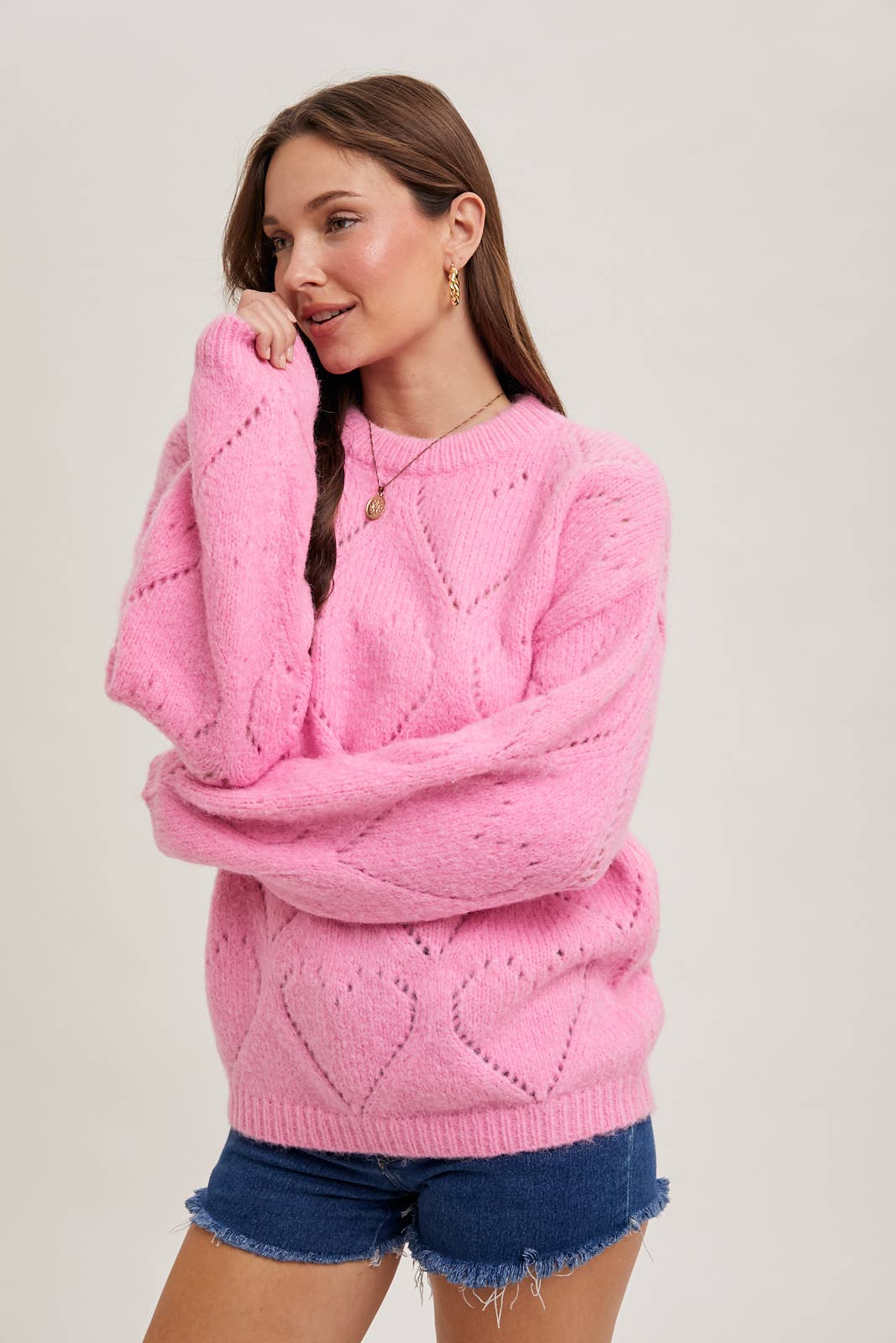 Sweetheart Sweater - Rose & Olivia Boutique