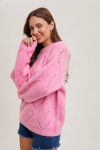 Sweetheart Sweater - Rose & Olivia Boutique