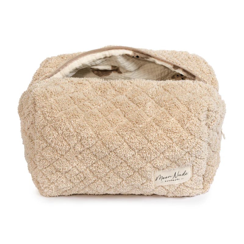 Teddy Large Makeup Bag - Rose & Olivia Boutique