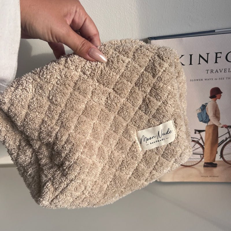 Teddy Large Makeup Bag - Rose & Olivia Boutique