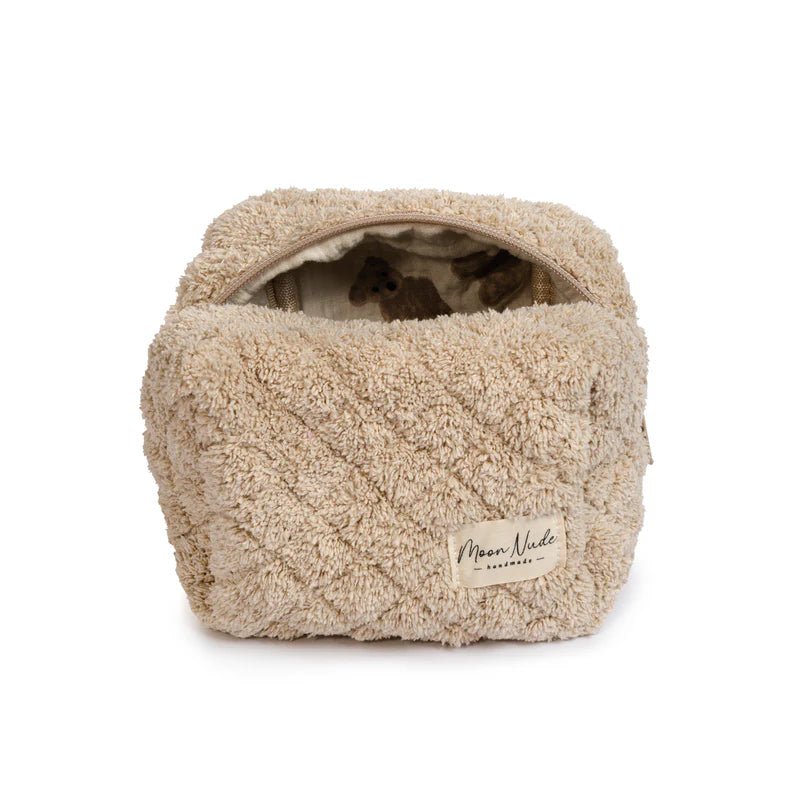 Teddy Mini Makeup Bag - Rose & Olivia Boutique